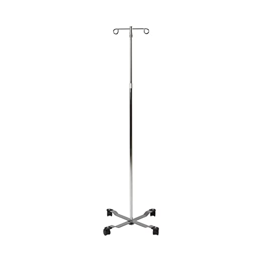 Image of ProBasics™ IV Pole, Four Leg, Two Hook