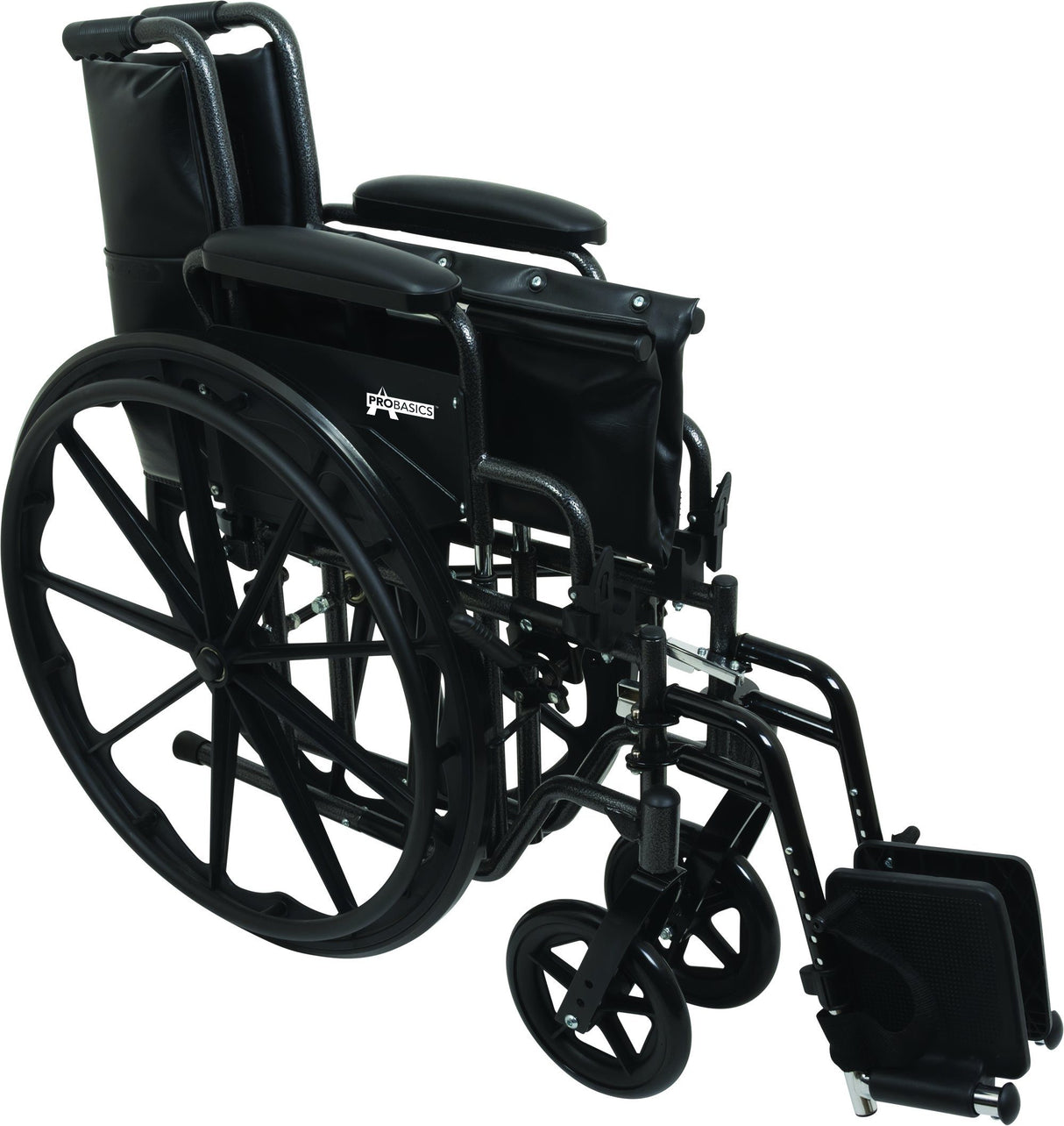Image of ProBasics K2 Wheelchair with 18" x 16" Seat and Elevating Legrests