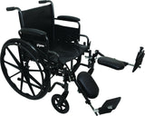 Image of ProBasics K2 Wheelchair with 18" x 16" Seat and Elevating Legrests