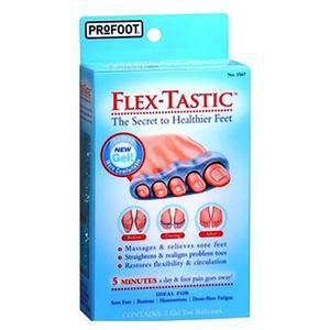Image of Profoot Care Flex-Tastic Gel Toe Relaxers