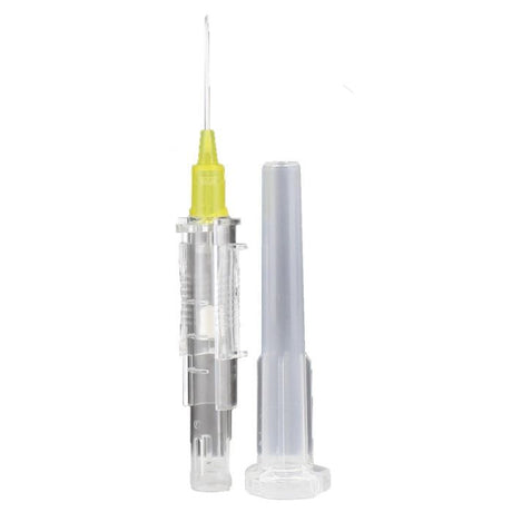 Image of Protectiv® Plus Safety IV Catheter 24G x 3/4" L, Yellow