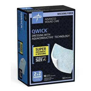 Image of Qwick Non-Adhesive Wound Dressing, 2" x 2"