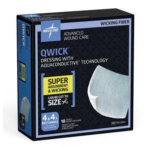 Medline - MSC5844Z - Qwick Non-Adhesive Wound Dressing 4