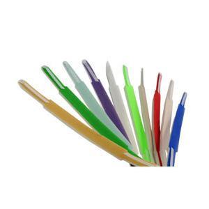 Image of Rainbow Ties Tracheostomy Tube Holders, Bold Colors Pack