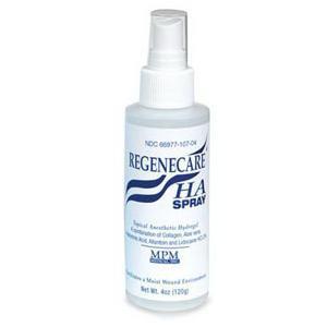 Image of Regenecare HA Topical Anesthetic Hydrogel Spray 4 oz. Bottle