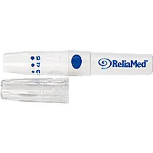 Image of ReliaMed Mini Lancing Device for Fingertip and Alternate Site Testing