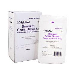 Image of ReliaMed® Sterile Bordered Gauze Dressing