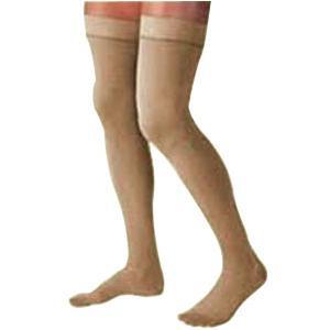 Image of Relief 30-40mm Thigh High,Beige, Large, Closed Toe