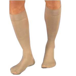 Image of Relief Knee-High Firm Compression Stockings X-Large Full Calf, Black