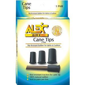 Image of Replacement Rubber Cane Tip 16 mm, Black