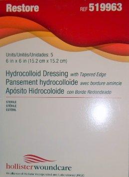 Image of Restore Plus Conformable/Tapered Edge Wound Care Dressing 6" x 6"