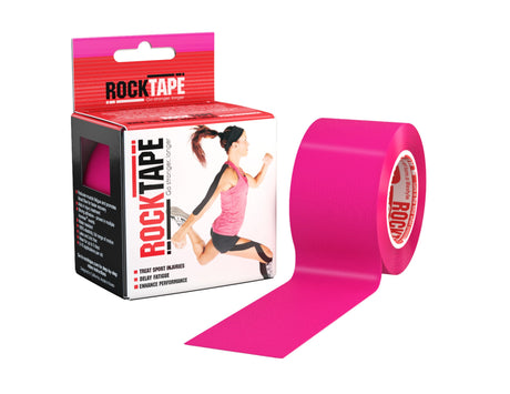 Image of RockTape Kinesiology Tape, 2" x 16.4' Roll, Hot Pink