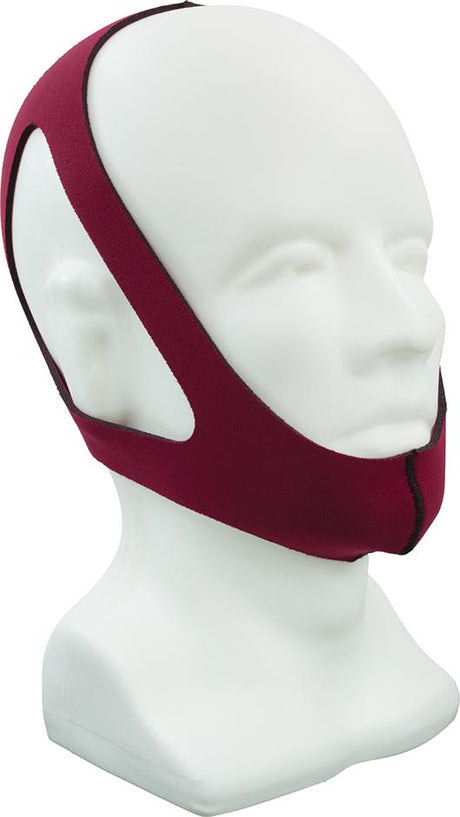 Image of Roscoe 3 Point Chin Strap, Adjustable, Ruby Red