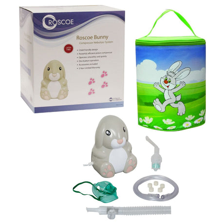 Image of Roscoe Bunny Compressor Nebulizer, with Nebulizer Kit/Bag