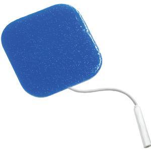 Image of S-Series Square Silver with Reusable Blue Gel Electrode 2" x 2"