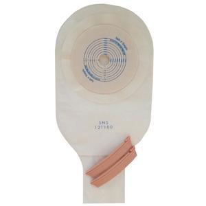 Image of Safe-N-Simple One Piece Drainable Pouch, Transparent