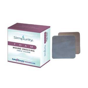 Image of Safe N Simple Simpurity Foam with Silver 2" x 2"