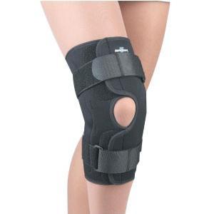 Image of Safe-T-Sport Hinged Knee Stabilizing Brace, X-Large, Black