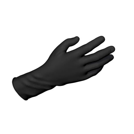 Image of Safe-Touch Black Nitrile Exam Gloves, Powder-Free