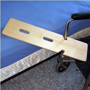 Image of SafetySure Double Notched Wooden Transfer Board, 29" x 8"