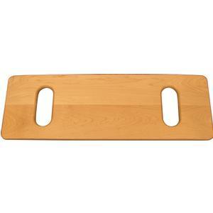 Image of SafetySure Solid Maple Transfer Board with Hand Slots, 24" x 8"