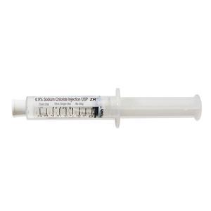 Image of 10 mL Saline Flush Syringes Prefilled with 5 mL Saline