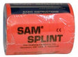Image of Sam Splint, 4 1/2" X 36", Orange/Blue, Latex Free