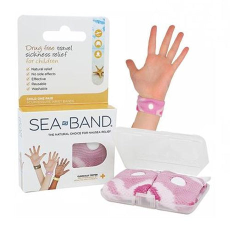 Image of Sea-Band® Wrist Band, Child, Pink