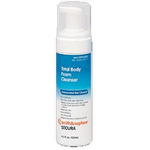 Image of Secura Total Body Foam Cleanser, 4.5 oz. Dispenser