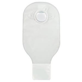 Image of Securi-T USA 12" Drainable Pouch Transparent Filter 1 Curved Tail Closure