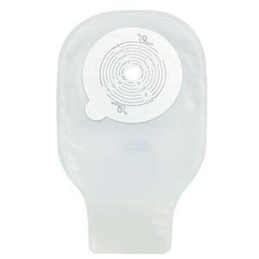 Image of Securi-T USA 9" 1-Piece Drainable Pouch Transparent Cut-to-Fit (10 Soft Closures 1 Curved Tail Closure)