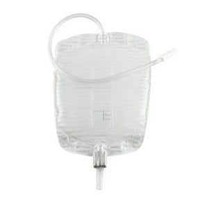 Image of Security+ Contoured Leg Bag with Anti-Reflux Valve, Tubing and Fabric Straps, 28 oz.