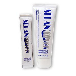 Image of Selan Silver Protective Skin Cream, 4 oz. Flip Top Tube