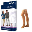 Image of Select Comfort Thigh-High with Grip-Top, 30-40, Large, Long, Closed, Suntan