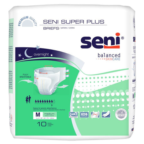 Image of Seni Super Plus Briefs - Heavy Absorbency
