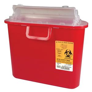 Image of SHARPS-tainer Stackable Sharps Container, 5.4qt Capacity