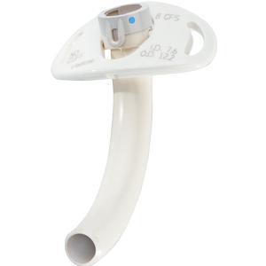 Image of Shiley 4CFS Non-Fenestrated Tracheostomy Tube, Cuffless, Size 4