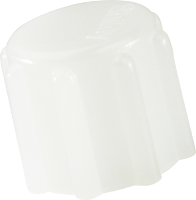 Image of Shiley™ Decannulation Cap Universal 15mm White, For Use with Any Size FEN and CFN Tracheostomy Tube