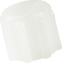 Image of Shiley™ Decannulation Cap Universal 15mm White, For Use with Any Size FEN and CFN Tracheostomy Tube
