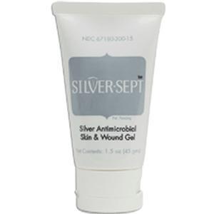 Image of Silver-Sept Antimicrobial Skin & Wound Gel 1.5 oz. Tube