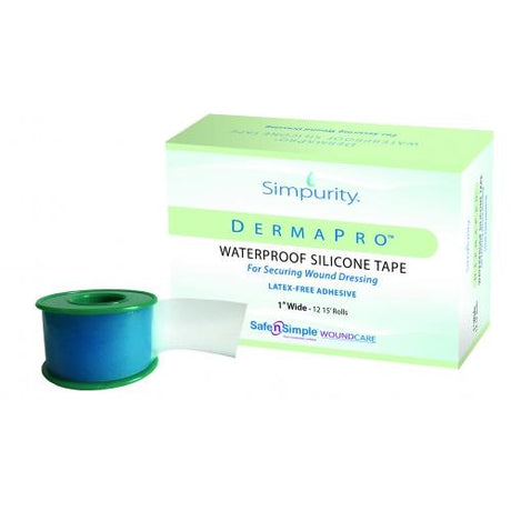 Image of Simpurity DermaPro Waterproof Silicone Tape, 2" x 5yd
