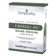 Image of Simpurity Fibergel AG Wound Dressing, 4" x 4.75"