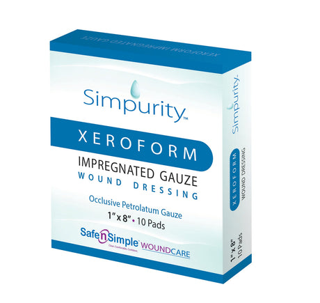 Image of Simpurity™ XeroForm Petrolatum Impregnated Gauze Wound Dressing