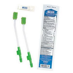 Image of Single Use Suction Swab System with Perox-A-Mint Solution and Mouth Moisturizer