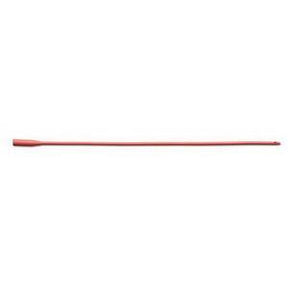 Image of Smooth Tip Red Rubber Intermittent Catheter 12 Fr 16"