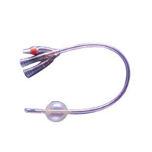 Image of Soft Simplastic 3-Way Foley Catheter 22 Fr 30 cc