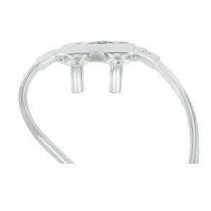 Image of Soft-Touch Oxygen Cannula with Curved Tip, Pediatric, 7' Tube