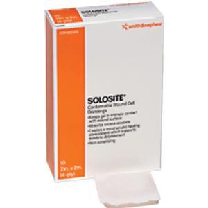 hydrogel dressing Solosite Conformable Hydrogel Dressing 2" x 2" – Save Rite Medical
