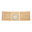 Image of Special 4" Original Flat Panel Beige Support Belt With 2-1/4" x 2-3/4" Center Opening X-Large