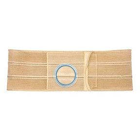 Image of Special 4" Original Flat Panel Beige Support Belt With 2-1/4" x 2-3/4" Center Opening X-Large